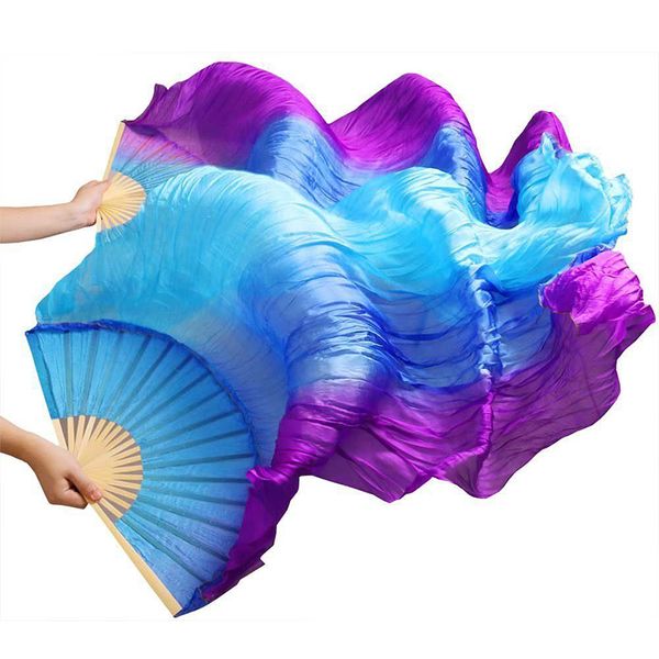 high selling 100% silk veils 1 pair handmade belly dance fan veil vertical turquoise blue purple, Black;red
high selling 100% silk veils 1 pair handmade belly dance fan veil vertical turquoise blue purple, Black;red