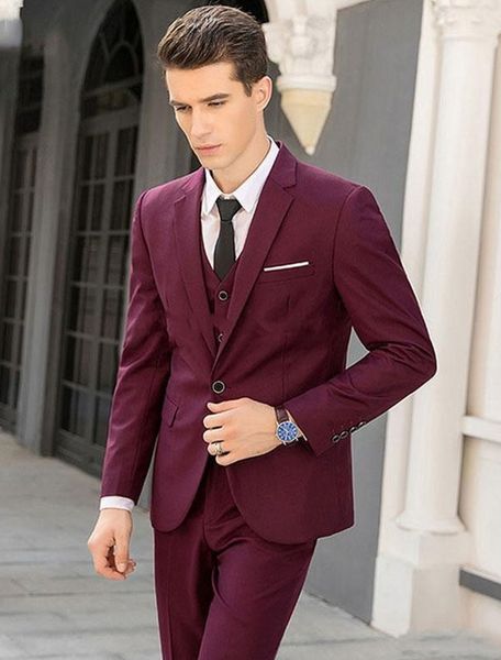 fashion burgundy groom tuxedos notch lapel groomsmen mens wedding dress excellent man jacket blazer 3 piece suit(jacket+pants+vest+tie) 199, Black;gray
fashion burgundy groom tuxedos notch lapel groomsmen mens wedding dress excellent man jacket blazer 3 piece suit(jacket+pants+vest+tie) 199, Black;gray