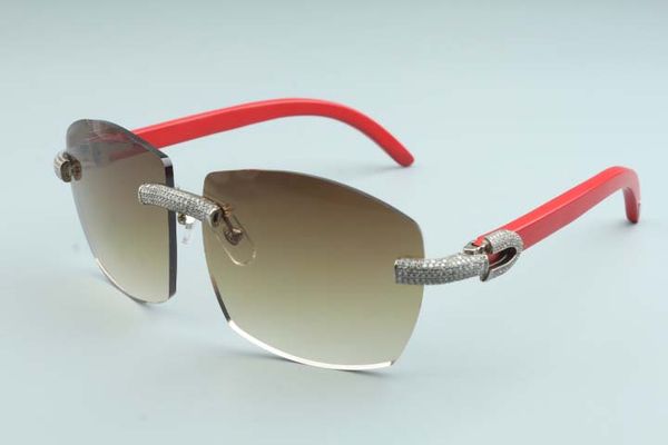 new large frame simple luxury sunglasses micro-pave diamond glasses t4189706-1 luxury frameless natural red wooden temple legs,58-18-135mm, White;black
new large frame simple luxury sunglasses micro-pave diamond glasses t4189706-1 luxury frameless natural red wooden temple legs,58-18-135mm, White;black