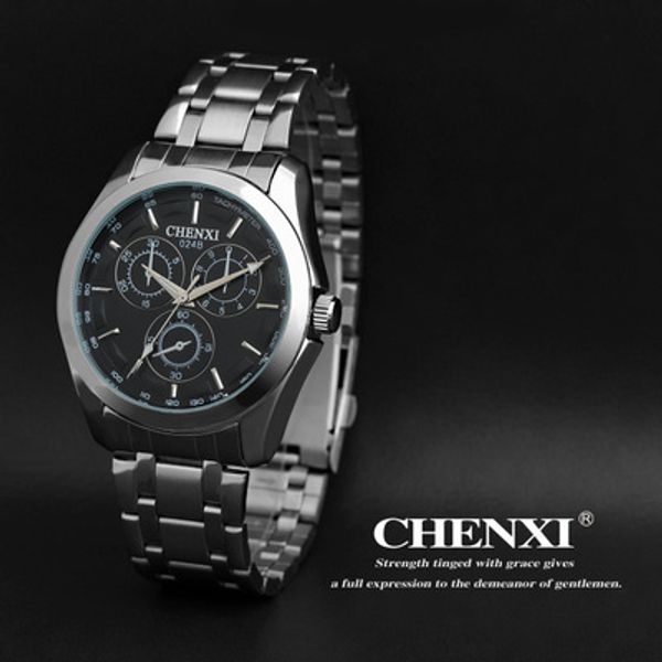chenxi classic brand men's watch luxury durable business quartz watch waterproof factory direct supply wholesale explosion, Slivery;brown
chenxi classic brand men's watch luxury durable business quartz watch waterproof factory direct supply wholesale explosion, Slivery;brown