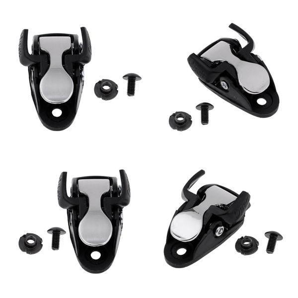 4pcs inline skate spider clasp replacement, skating shoes buckle, mounting screw and nut are included
4pcs inline skate spider clasp replacement, skating shoes buckle, mounting screw and nut are included