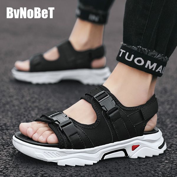 bvnobet fashion height increasing light sandles comfort men summer shoes vintage style sandals sandali uomo, Black
bvnobet fashion height increasing light sandles comfort men summer shoes vintage style sandals sandali uomo, Black