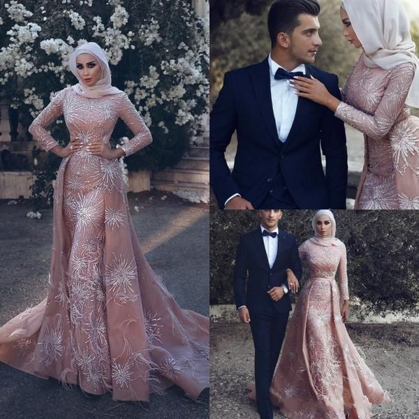 урожай blush pink мусульманские свадебные платья с длинным рукавом 2019 modest роскошные кристалл бисера high neck overskirt невесты свадебн, White
урожай blush pink мусульманские свадебные платья с длинным рукавом 2019 modest роскошные кристалл бисера high neck overskirt невесты свадебн, White