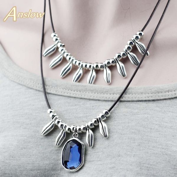 anslow new fashion jewelry crystal collar statement necklace for women two layer style lucky love jewelry low0075an, Golden;silver 
anslow new fashion jewelry crystal collar statement necklace for women two layer style lucky love jewelry low0075an, Golden;silver