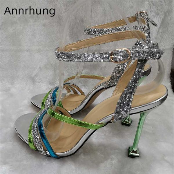 sequins narrow band gladiator sandals women ankle strappy individual goblet heel bling high heel shoes woman, Black
sequins narrow band gladiator sandals women ankle strappy individual goblet heel bling high heel shoes woman, Black