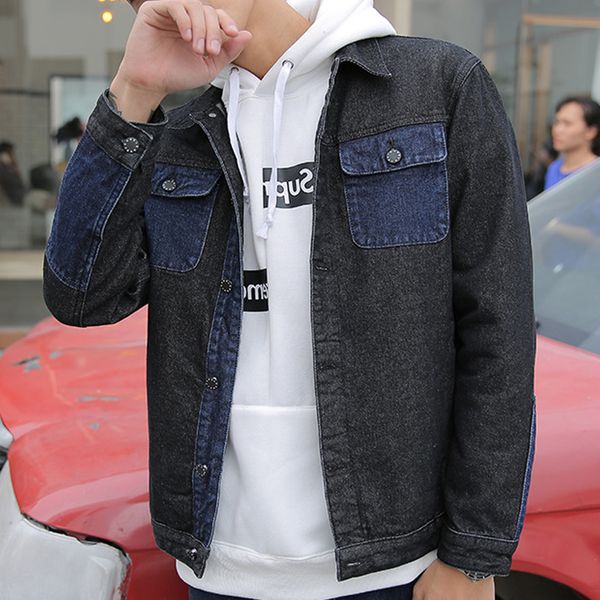 2018 new fashion large size denim jacket korean denim shirt loose version jacket more size s-5xl 6xl 7xl, Black;brown
2018 new fashion large size denim jacket korean denim shirt loose version jacket more size s-5xl 6xl 7xl, Black;brown