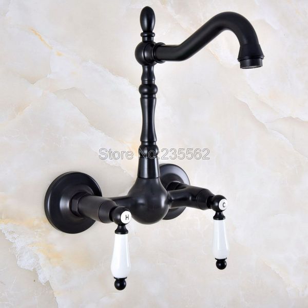moder wall mounted double handle oil rubbed black bronze bathroom basin sink mixer tap faucet lnf870
moder wall mounted double handle oil rubbed black bronze bathroom basin sink mixer tap faucet lnf870