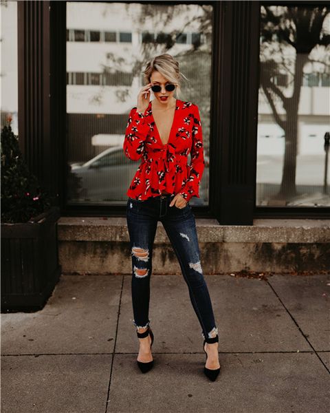 sweet floral printed woman tshirt v neck long sleeve spring summer new fashion casual loose pullover shirt, White
sweet floral printed woman tshirt v neck long sleeve spring summer new fashion casual loose pullover shirt, White