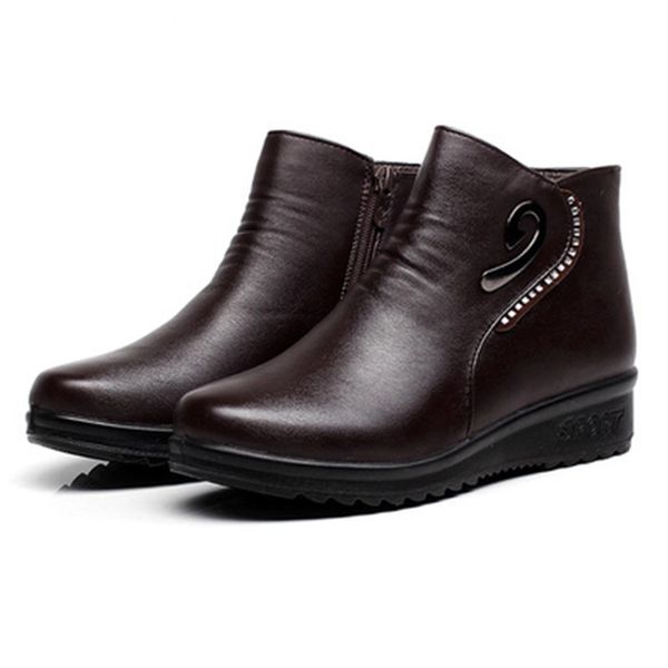 winter new mother fashion cotton shoes middle-aged cashmere warm snow boots pregnant women flat cotton boots o#op, Black
winter new mother fashion cotton shoes middle-aged cashmere warm snow boots pregnant women flat cotton boots o#op, Black