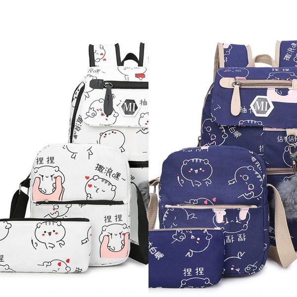 cartoon printed canvas three-piece set multifunctional usb student leisure outdoor travel travel bag backpack canvas backpack bag
cartoon printed canvas three-piece set multifunctional usb student leisure outdoor travel travel bag backpack canvas backpack bag