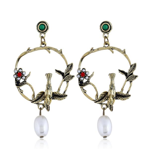 fashion style creative retro branches and birds alloy earrings women fashion jewelry for girls party school, Silver
fashion style creative retro branches and birds alloy earrings women fashion jewelry for girls party school, Silver