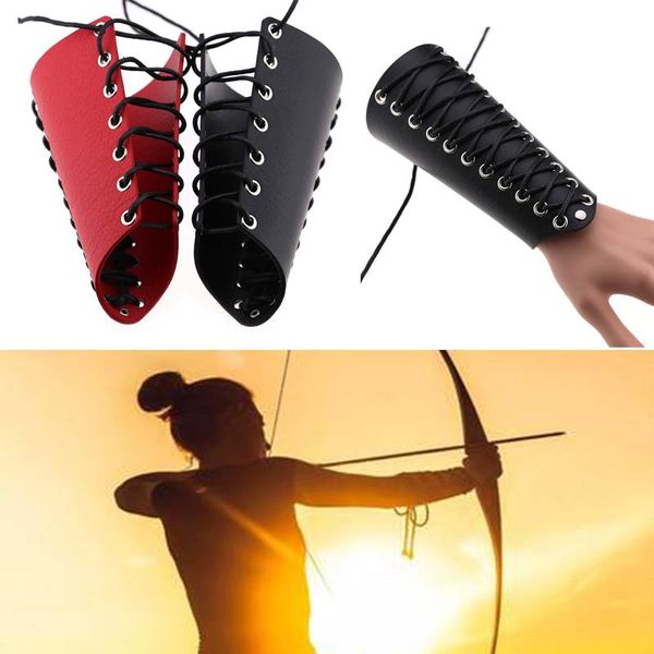 archery arm guard arm protective tools cosplay armband sports wax rope 18cm cuff accessories traditional hunting, Black;red
archery arm guard arm protective tools cosplay armband sports wax rope 18cm cuff accessories traditional hunting, Black;red
