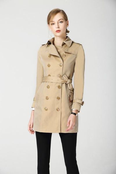 women's trench coats gabardine long windbreaker belt waterproof new english style autumn winter solid color british double breasted 97z, Tan;black
women's trench coats gabardine long windbreaker belt waterproof new english style autumn winter solid color british double breasted 97z, Tan;black