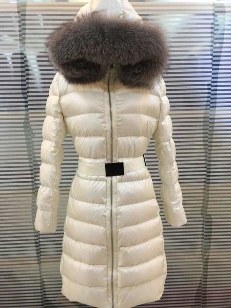 women long down jacket hooded winter jacket coat super luxury fur collar down parka brand lady coat warm female outwear, Black
women long down jacket hooded winter jacket coat super luxury fur collar down parka brand lady coat warm female outwear, Black