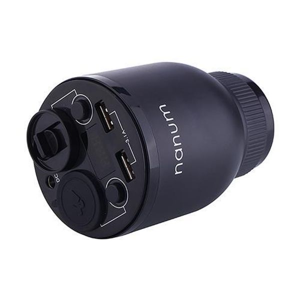nanum kxq01 car charger aroma diffuser cup holder car cigarette lighter socket car air purifier dual usb ports - black
nanum kxq01 car charger aroma diffuser cup holder car cigarette lighter socket car air purifier dual usb ports - black