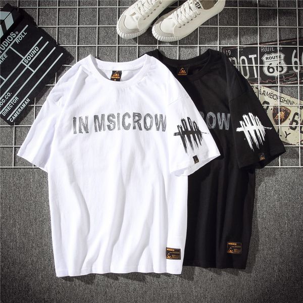 summer men t-shirt 2019 new street fashion brand loose hip-hop short-sleeved bottoming shirt half sleeve t shirt men, White;black
summer men t-shirt 2019 new street fashion brand loose hip-hop short-sleeved bottoming shirt half sleeve t shirt men, White;black