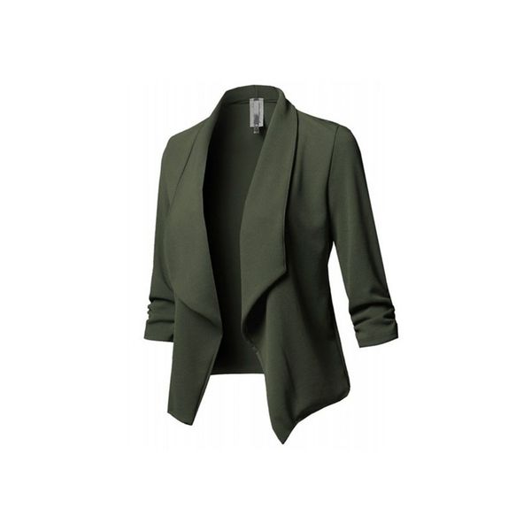 spring summer 2019 women suit jacket long sleeve pleated slim blazer ladies solid coat plus size 3xl 5xl women's office wear, White;black
spring summer 2019 women suit jacket long sleeve pleated slim blazer ladies solid coat plus size 3xl 5xl women's office wear, White;black