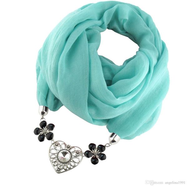 polyester alloy flower heart pendant necklace scarf women cute pashmina shawls scarves foulard bufandas 195*60cm, Blue;gray
polyester alloy flower heart pendant necklace scarf women cute pashmina shawls scarves foulard bufandas 195*60cm, Blue;gray