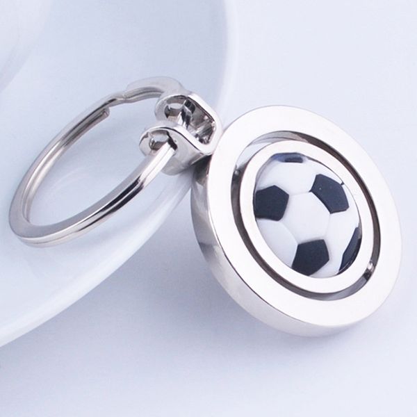 1piece 3d stereoscopic sports rotating football soccer keychain ring key fob ball gifts keyring for men boy, Silver
1piece 3d stereoscopic sports rotating football soccer keychain ring key fob ball gifts keyring for men boy, Silver