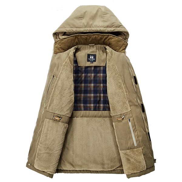 plus size l - 7xl thick warm winter parkas men hooded coats male outerwear 2018 new autumn winter collection, Tan;black
plus size l - 7xl thick warm winter parkas men hooded coats male outerwear 2018 new autumn winter collection, Tan;black