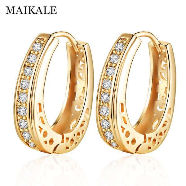 maikale trendy hollow gold silver hoop earrings cubic zirconia small round circle earrings for women jewelry accessories gifts, Golden;silver
maikale trendy hollow gold silver hoop earrings cubic zirconia small round circle earrings for women jewelry accessories gifts, Golden;silver