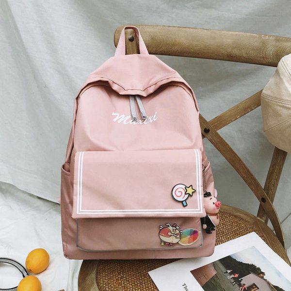 pink nylon backpack girls teenage back pack school women solid waterproof college style backbag school bag cute cartoon animals
pink nylon backpack girls teenage back pack school women solid waterproof college style backbag school bag cute cartoon animals