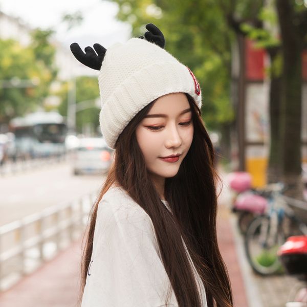 мода рождество knit hat женский зимний симпатичные antler шерсти beanie hat plus velvet утолщение открытый теплый cap, Blue;gray
мода рождество knit hat женский зимний симпатичные antler шерсти beanie hat plus velvet утолщение открытый теплый cap, Blue;gray