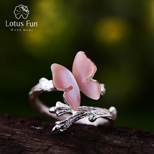 lotus fun real 925 sterling silver ring natural original designer fine jewelry cute butterfly on branch open rings for women, Slivery;golden
lotus fun real 925 sterling silver ring natural original designer fine jewelry cute butterfly on branch open rings for women, Slivery;golden