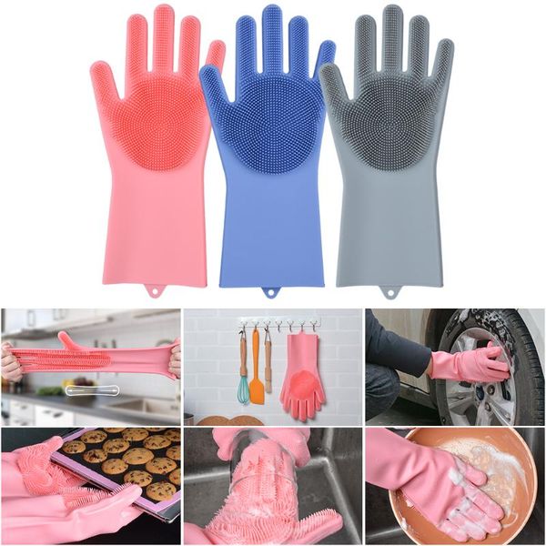 1 pair factory price household silicone dishwashing gloves kitchen cleaning gloves washing dishes multifunctional magic glove
1 pair factory price household silicone dishwashing gloves kitchen cleaning gloves washing dishes multifunctional magic glove