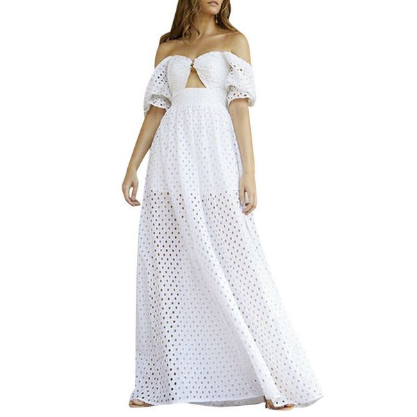 women boho solid long maxi dress evening party beach dresses 2020 ladies summer swing dresses hollow casual clothes, Black;gray
women boho solid long maxi dress evening party beach dresses 2020 ladies summer swing dresses hollow casual clothes, Black;gray