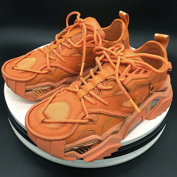orange green leather mesh sneakers chunky sole flat platform shoes ins fashion trainers women's daddy shoes outdoor walking shoe, Black
orange green leather mesh sneakers chunky sole flat platform shoes ins fashion trainers women's daddy shoes outdoor walking shoe, Black