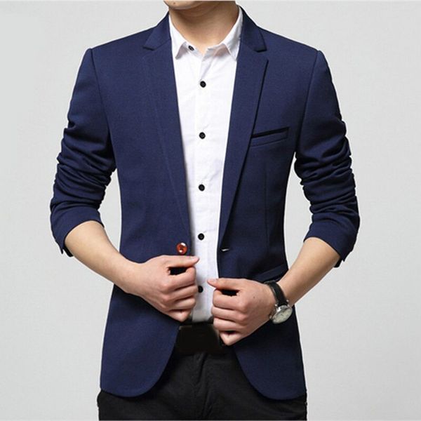 dropshipping mens fashion brand blazer british's style casual slim fit suit jacket male blazers men coat jacket for men, White;black
dropshipping mens fashion brand blazer british's style casual slim fit suit jacket male blazers men coat jacket for men, White;black