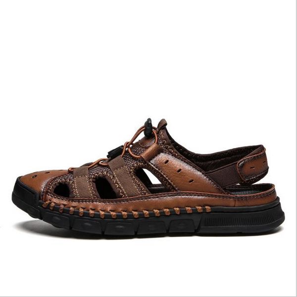 wearable beach sandals cow leather sandals outdoor handmade men fashion comfortable men beach leather shoes, Black
wearable beach sandals cow leather sandals outdoor handmade men fashion comfortable men beach leather shoes, Black