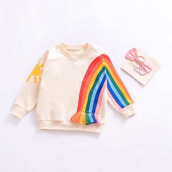 kids sweatshirts spring autumn long sleeve coats t-shirts toddler girls boys baby cotton rainbow striped t-shirt tees children clothing, Black
kids sweatshirts spring autumn long sleeve coats t-shirts toddler girls boys baby cotton rainbow striped t-shirt tees children clothing, Black