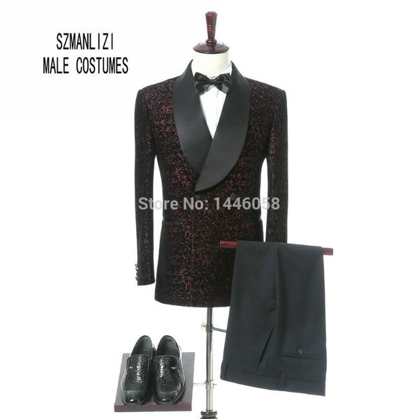 latest coat pant designs classic shawl lapel double breasted slim fit suit burgundy velvet tuxedo jacket groom wedding suits, White;black
latest coat pant designs classic shawl lapel double breasted slim fit suit burgundy velvet tuxedo jacket groom wedding suits, White;black