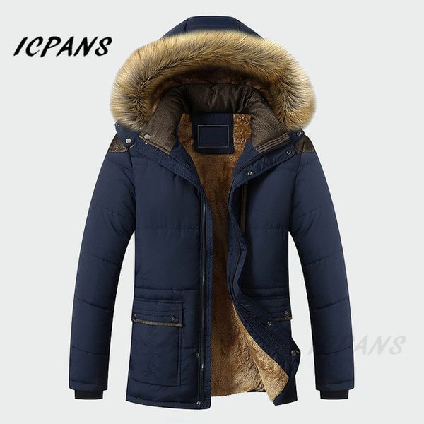 icpans winter jacket men clothing casual thick warm mens coats parkas with hooded long overcoats male clothes plus size 4xl 5xl, Tan;black
icpans winter jacket men clothing casual thick warm mens coats parkas with hooded long overcoats male clothes plus size 4xl 5xl, Tan;black