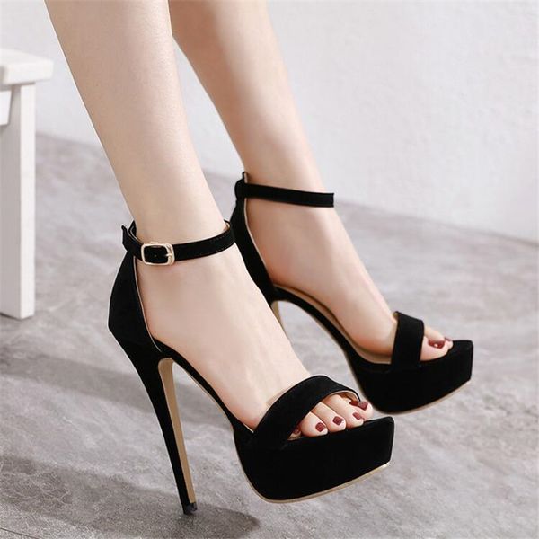 sandals bbzai pattern superior quality ladies shoes 14cm thin heels waterproof 4cm fashion show nightclub 4- 11, Black
sandals bbzai pattern superior quality ladies shoes 14cm thin heels waterproof 4cm fashion show nightclub 4- 11, Black