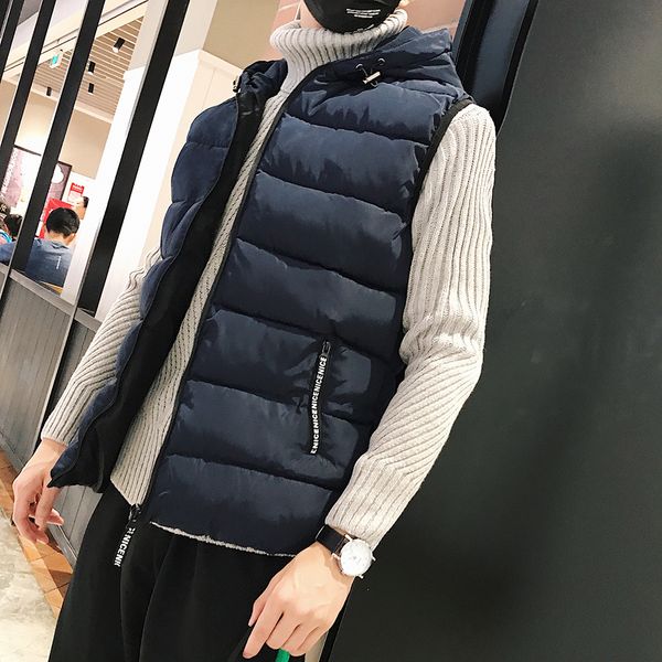 hoodies vest men 2019 new autumn winter warm sleeveless jacket waistcoat men's vest casual coats mens, Black;white
hoodies vest men 2019 new autumn winter warm sleeveless jacket waistcoat men's vest casual coats mens, Black;white