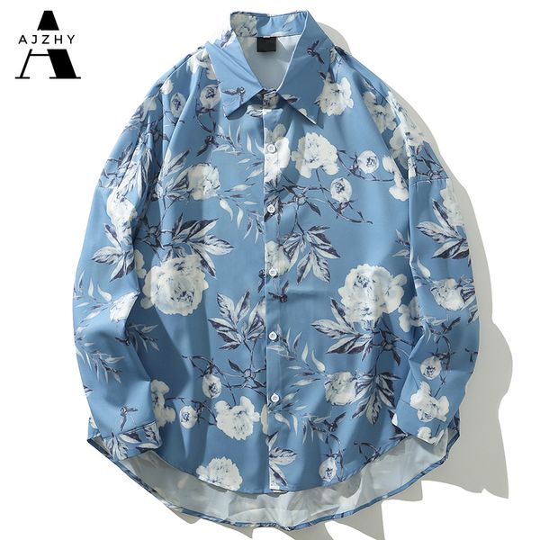 2019 flowers print long sleeve dress shirts men harajuku casual button down shirt fashion hip hop streetwear hawaiian shirt, White;black
2019 flowers print long sleeve dress shirts men harajuku casual button down shirt fashion hip hop streetwear hawaiian shirt, White;black