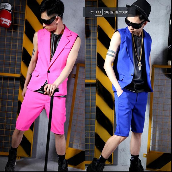 s-5xl 2019 new fashion trend men singer djds suit vest set night club bar hairdresser stage singer performance outerwear, White;black
s-5xl 2019 new fashion trend men singer djds suit vest set night club bar hairdresser stage singer performance outerwear, White;black