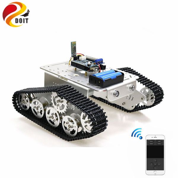 t300 ручка / kit bluetooth / wifi rc управления робота tank шасси автомобиля для arduino uno с r3, 4-роуд motor driver board, модуль wi-fi
t300 ручка / kit bluetooth / wifi rc управления робота tank шасси автомобиля для arduino uno с r3, 4-роуд motor driver board, модуль wi-fi