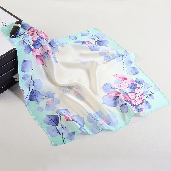 2019 new mulberry silk ms. 53cm plant leaves flower pattern small scarf small square scarves, Blue;gray
2019 new mulberry silk ms. 53cm plant leaves flower pattern small scarf small square scarves, Blue;gray