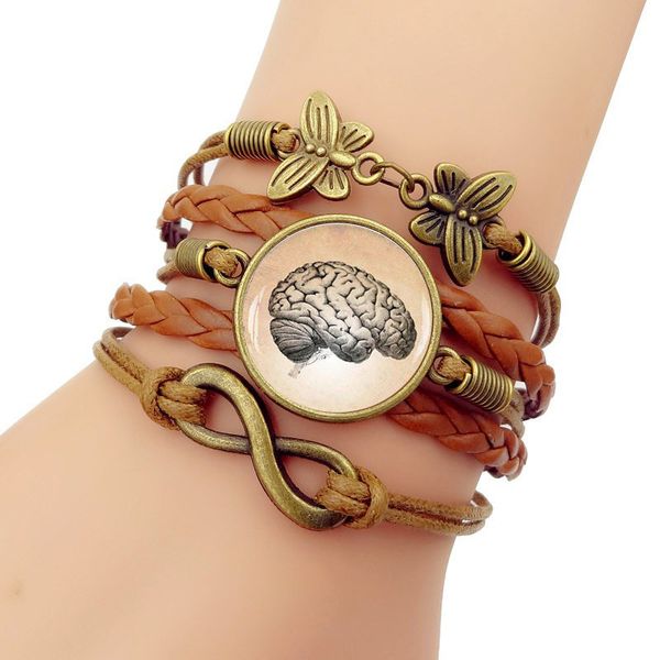 anatomy brain time bracelet multi-storey manual weave glass group combine, Golden;silver
anatomy brain time bracelet multi-storey manual weave glass group combine, Golden;silver