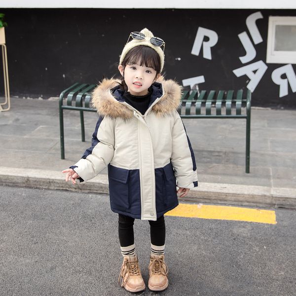 girls winter medium-small children's cotton clothes korean-style children thick hooded coat western style mid-length baby girls, Blue;gray
girls winter medium-small children's cotton clothes korean-style children thick hooded coat western style mid-length baby girls, Blue;gray