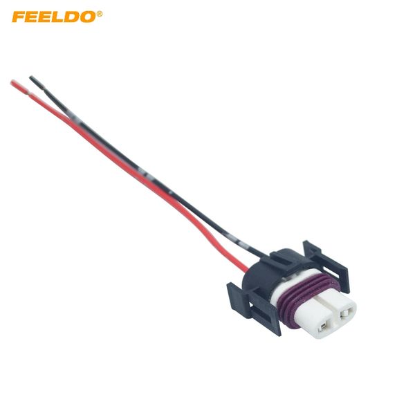 feeldo 2pcs car headlight ceramic socket wire connector for h11 h8 h9 880 881 led hid light wiring harness plug #am5942
feeldo 2pcs car headlight ceramic socket wire connector for h11 h8 h9 880 881 led hid light wiring harness plug #am5942