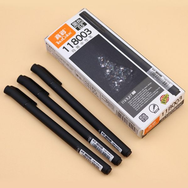 Dhl 12 pc lot gel pen 0 5mm black colour ink pen maker pen chool office tyle examination
Dhl 12 pc lot gel pen 0 5mm black colour ink pen maker pen chool office tyle examination