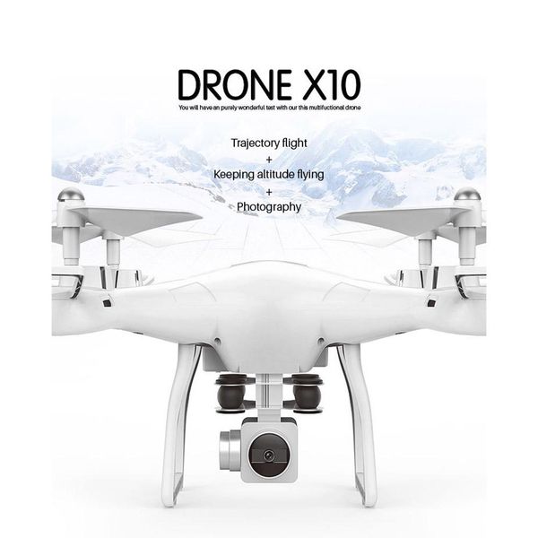 LeadingStar X10 RC Drone 2,4 ГГц Quadcopter Камера WI-FI FPV Безголовый Режим Высота удержания Падение
LeadingStar X10 RC Drone 2,4 ГГц Quadcopter Камера WI-FI FPV Безголовый Режим Высота удержания Падение