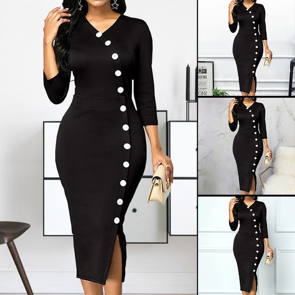 womens luxury dress designer slim split long dresses fashion womens pullover clothing, Black;gray
womens luxury dress designer slim split long dresses fashion womens pullover clothing, Black;gray