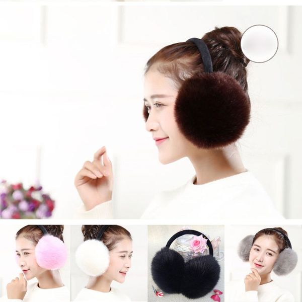 women girls winter sweet solid candy color artificial fur fluffy big pompom ball earflap stretchy ear warmer headband, Blue;gray
women girls winter sweet solid candy color artificial fur fluffy big pompom ball earflap stretchy ear warmer headband, Blue;gray