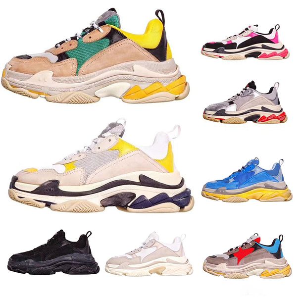 With Box Fashion 2019 Paris Triple S Designer Sneakers For Men Women Casual Sports Shoes Ladies Luxury Utility Trainers Sports Shoes
With Box Fashion 2019 Paris Triple S Designer Sneakers For Men Women Casual Sports Shoes Ladies Luxury Utility Trainers Sports Shoes